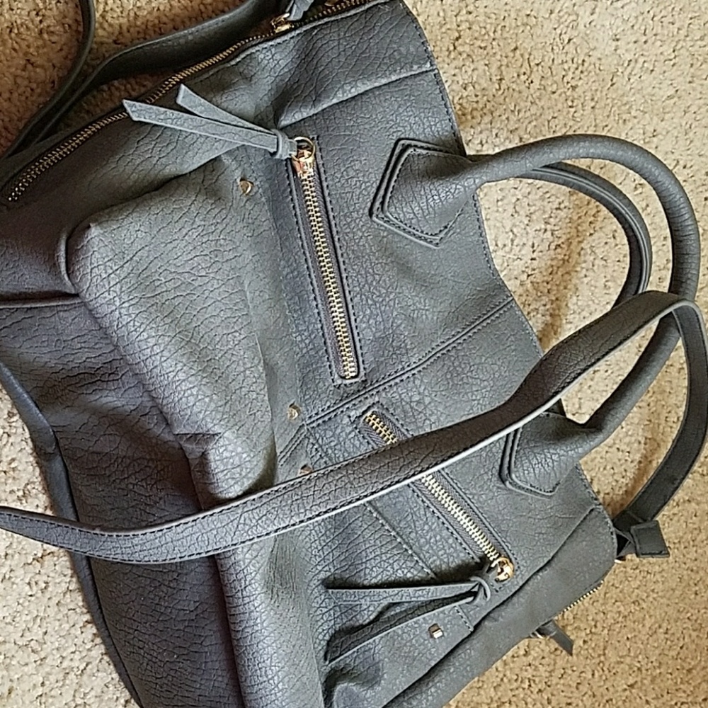 Gray purse
